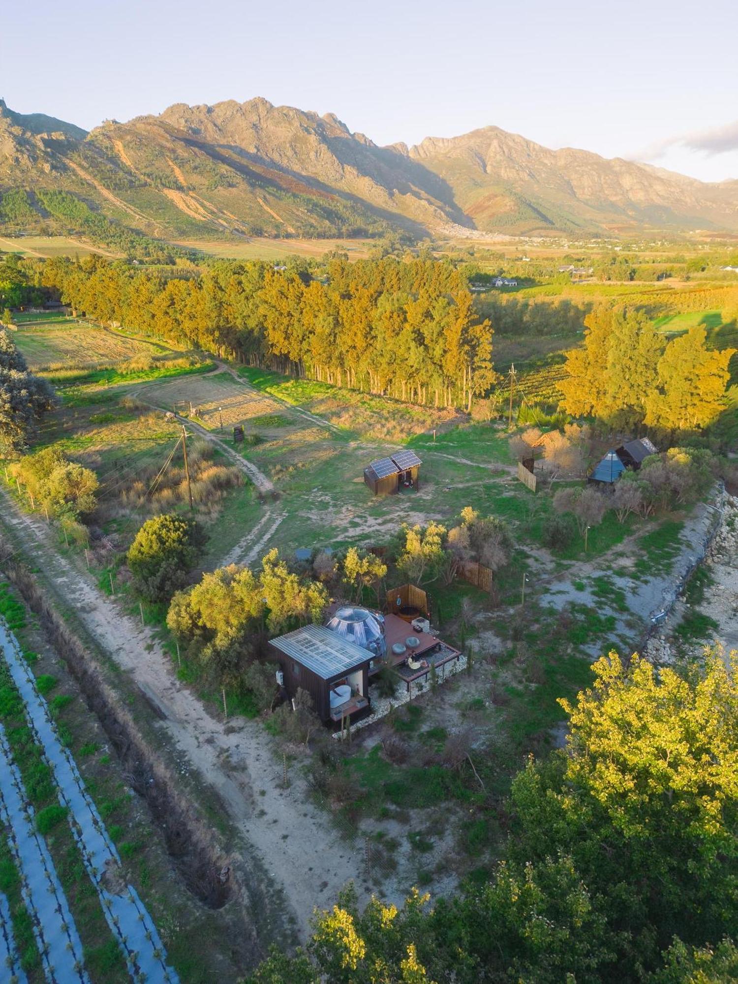 The Vino Dome By Once Upon A Dome Franschhoek Exterior photo